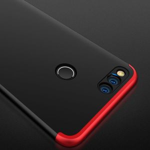 Hurtel 360 Protection etui na całą obudowę przód + tył Huawei Honor 7X czerwony 3