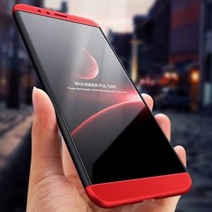 Hurtel 360 Protection etui na całą obudowę przód + tył Huawei Honor 7X czerwony 5
