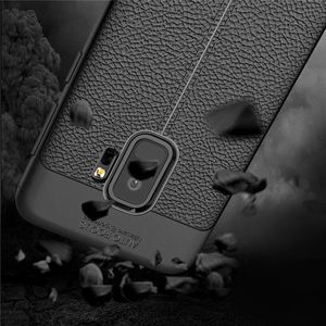 Hurtel Litchi Pattern elastyczne etui pokrowiec Samsung Galaxy S9 G960 czerwony 3