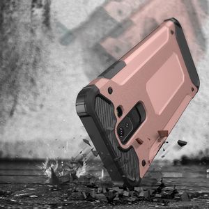 Hurtel Hybrid Armor pancerne hybrydowe etui pokrowiec Samsung Galaxy A6 Plus 2018 A605 srebrny 9