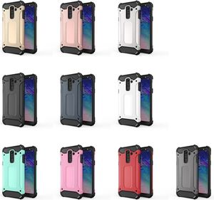 Hurtel Hybrid Armor pancerne hybrydowe etui pokrowiec Samsung Galaxy A6 Plus 2018 A605 złoty 10