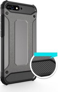 Hurtel Hybrid Armor pancerne hybrydowe etui pokrowiec Huawei Y6 2018 niebieski 3