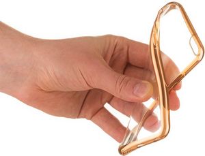 Hurtel Żelowy pokrowiec etui Metalic Slim Huawei P9 Lite 2017 / P8 Lite 2017 / Honor 8 Lite / Nova Lite złoty 4