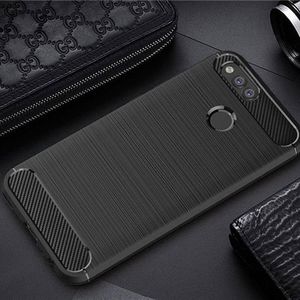 Hurtel Carbon Case elastyczne etui pokrowiec Huawei Honor 7X czarny 5