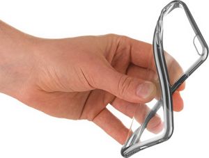 Hurtel Żelowy pokrowiec etui Metalic Slim Sony Xperia XA2 czarny 5