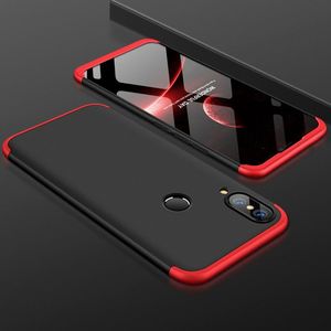 Hurtel 360 Protection etui na całą obudowę przód + tył Huawei P20 Lite czarno-czerwony 6