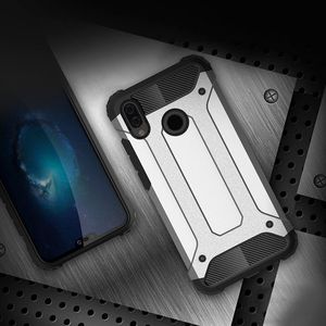 Hurtel Hybrid Armor pancerne hybrydowe etui pokrowiec Huawei P20 Lite niebieski 7