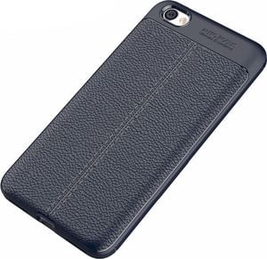 Hurtel Litchi Pattern elastyczne etui pokrowiec Xiaomi Redmi 5A niebieski 2