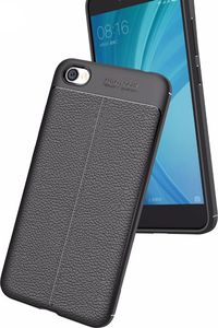 Hurtel Litchi Pattern elastyczne etui pokrowiec Xiaomi Redmi 5A niebieski 7