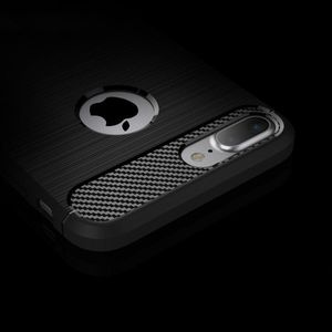 Hurtel Etui iPhone 8 / 7 Carbon Case elastyczne pokrowiec czarny 3