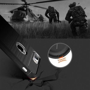 Hurtel Etui iPhone 8 / 7 Carbon Case elastyczne pokrowiec czarny 5