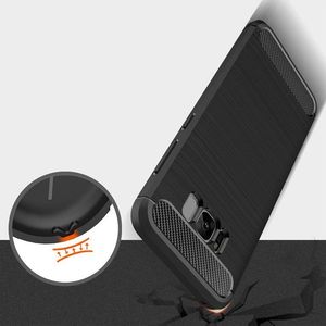 Hurtel Etui Samsung Galaxy S8 Plus G955 Carbon Case elastyczne pokrowiec czarny 6