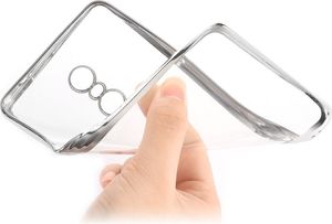 Hurtel Etui Xiaomi Redmi Note 4X / Redmi Note 4 (Snapdragon global version) Metalic Slim elastyczny pokrowiec srebrny 2