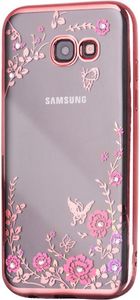 Hurtel Bloomy Case designerskie etui żelowy pokrowiec Samsung Galaxy A5 2017 A520 różowy 2