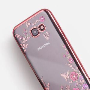 Hurtel Bloomy Case designerskie etui żelowy pokrowiec Samsung Galaxy A5 2017 A520 różowy 4