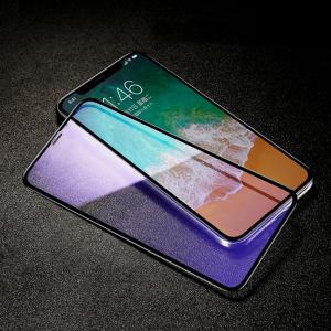 Baseus PET Soft 3D Anti-Blue Light szkło hartowane na cały ekran z elastyczną ramką 0,23 mm iPhone X czarny 7