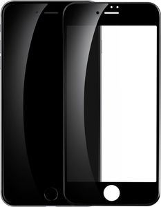 Baseus Szkło hartowane iPhone 8 / 7 Baseus PET Soft 3D szkło na cały ekran z elastyczną ramką 0,23 mm czarny 1