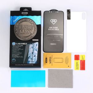 Remax Remax Caesar 3D Tempered Glass 2x szkło hartowane na ekran i tył iPhone X biały 11