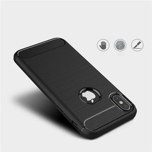 Hurtel Etui iPhone X Carbon Case elastyczne pokrowiec czarny 3