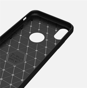 Hurtel Etui iPhone X Carbon Case elastyczne pokrowiec czarny 5