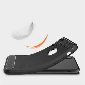 Hurtel Etui iPhone X Carbon Case elastyczne pokrowiec czarny 7
