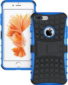 Hurtel Pancerne etui na iPhone 7 Plus Kickstand Case niebieskie 1