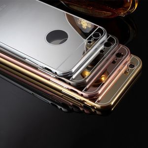 Hurtel Aluminiowy pokrowiec etui Metal Mirror Bumper Motorola Moto G4 różowy 4