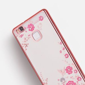 Hurtel Bloomy Case designerskie etui żelowy pokrowiec Huawei P9 Lite różowy 4