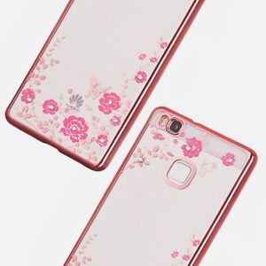 Hurtel Bloomy Case designerskie etui żelowy pokrowiec Huawei P9 Lite różowy 6