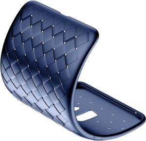 Baseus Baseus BV Weaving Case designerskie żelowe etui pokrowiec Samsung Galaxy S9 Plus G965 niebieski (WISAS9P-BV15) 4