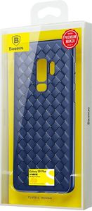 Baseus Baseus BV Weaving Case designerskie żelowe etui pokrowiec Samsung Galaxy S9 Plus G965 niebieski (WISAS9P-BV15) 7