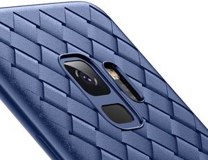 Baseus Baseus BV Weaving Case designerskie żelowe etui pokrowiec Samsung Galaxy S9 G960 niebieski (WISAS9-BV15) 3