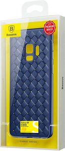 Baseus Baseus BV Weaving Case designerskie żelowe etui pokrowiec Samsung Galaxy S9 G960 niebieski (WISAS9-BV15) 7