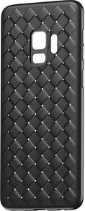 Baseus Baseus BV Weaving Case designerskie żelowe etui pokrowiec Samsung Galaxy S9 G960 czarny (WISAS9-BV01) 1