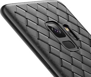 Baseus Baseus BV Weaving Case designerskie żelowe etui pokrowiec Samsung Galaxy S9 G960 czarny (WISAS9-BV01) 3