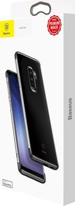Baseus Baseus Armor Case przezroczyste etui pokrowiec z wzmocnioną ramką Samsung Galaxy S9 Plus G965 czarny (WISAS9P-YJ01) 12
