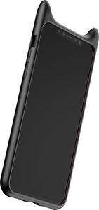 Baseus Baseus Devil Baby Case gumowe silikonowe etui pokrowiec 3D iPhone X czarny 4