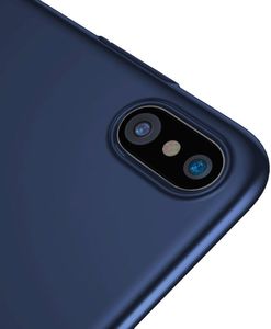 Baseus Etui iPhone X Baseus Thin Case ultra cienki pokrowiec niebieski 6