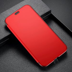 Baseus Etui iPhone X Baseus Touchable Case żelowy pokrowiec ze szkłem hartowanym iPhone X czerwony 10