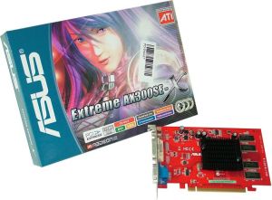 Karta graficzna Asus Radeon X300 SE 128MB EAX300SE-X/TD 128MB 64BIT TV DVI 2