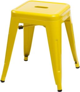 D2 Design Stołek Paris żółty 1