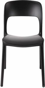 D2 Design Krzesło Flexi czarne 1
