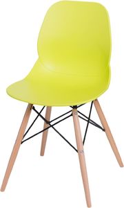 D2 Design Krzesło Layer DSW limonkowe (71053) 1