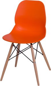 D2 Design Krzesło Layer DSW pomarańczowe (71056) 1