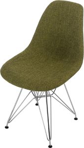 D2 Design Krzesło P016 DSR Duo zielono-szare (80554) 1