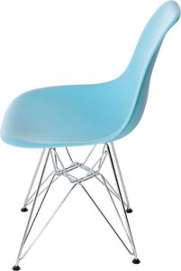 D2 Design Krzesło P016 PP niebieskie (24222) 1