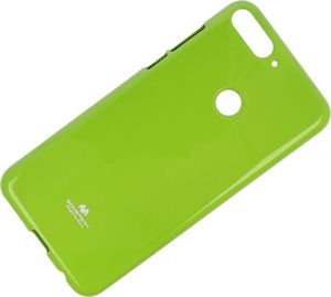 Mercury Goospery Etui Jelly Mercury HUAWEI Y7 2018 limonkowe 2