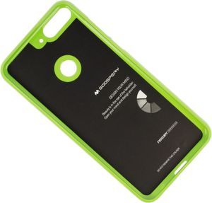 Mercury Goospery Etui Jelly Mercury HUAWEI Y7 2018 limonkowe 3