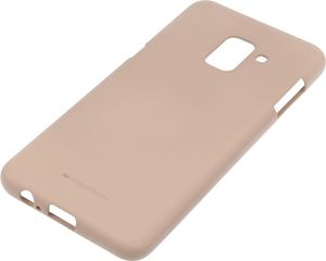 Mercury Goospery Etui soft jelly SAMSUNG A8+ 2018 piaskowy 4