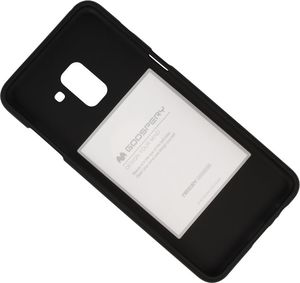 Mercury Goospery Etui soft jelly SAMSUNG A8+ 2018 czarny 3